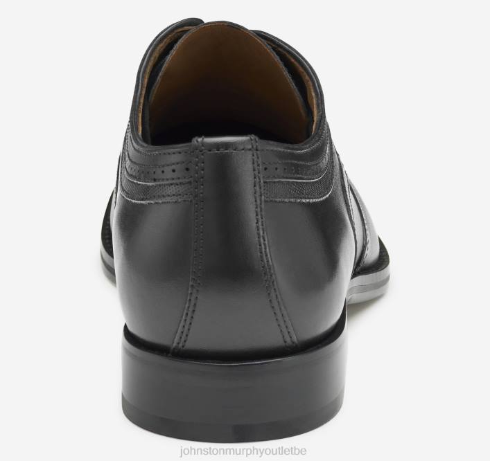 Johnston & Murphy Hommes bout d'aile de Danridge TXRN205 chaussures noir pleine fleur