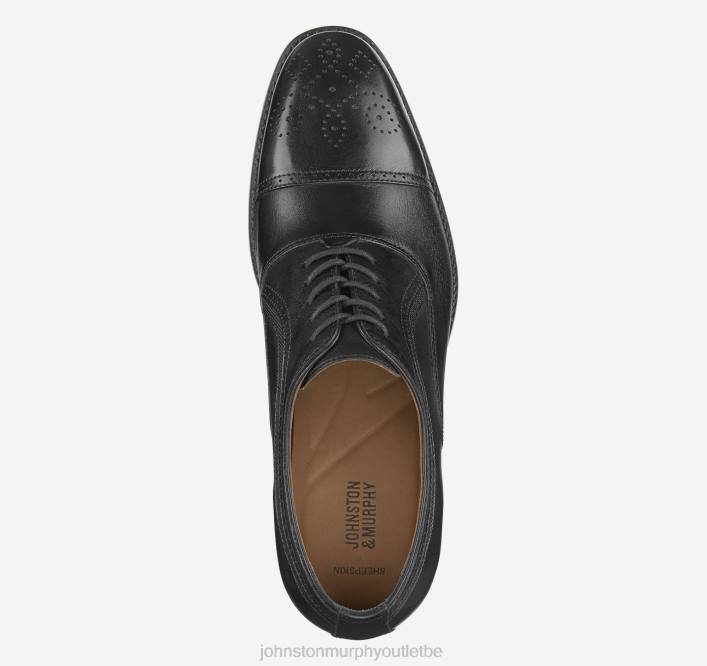 Johnston & Murphy Hommes embout Danridge TXRN56 chaussures noir pleine fleur