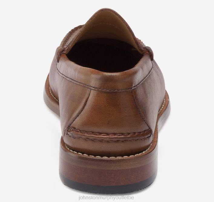 Johnston & Murphy Hommes penny de Halstead TXRN271 chaussures beige pleine fleur