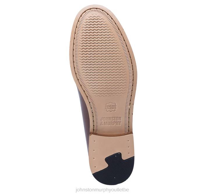 Johnston & Murphy Hommes penny de Halstead TXRN340 chaussures bordeaux pleine fleur