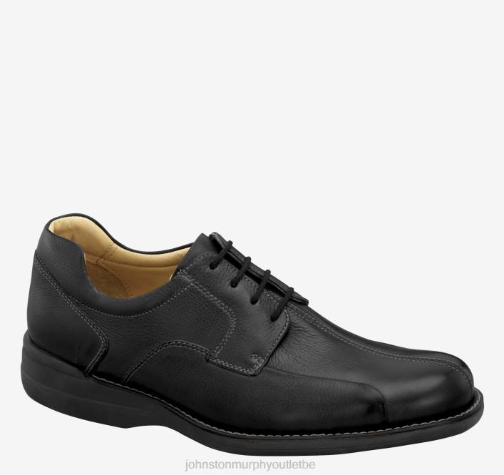 Johnston & Murphy Hommes vélo de Shuler TXRN170 chaussures veau foulonné noir