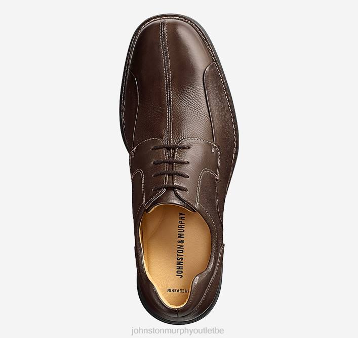 Johnston & Murphy Hommes vélo de Shuler TXRN243 chaussures veau foulonné marron foncé
