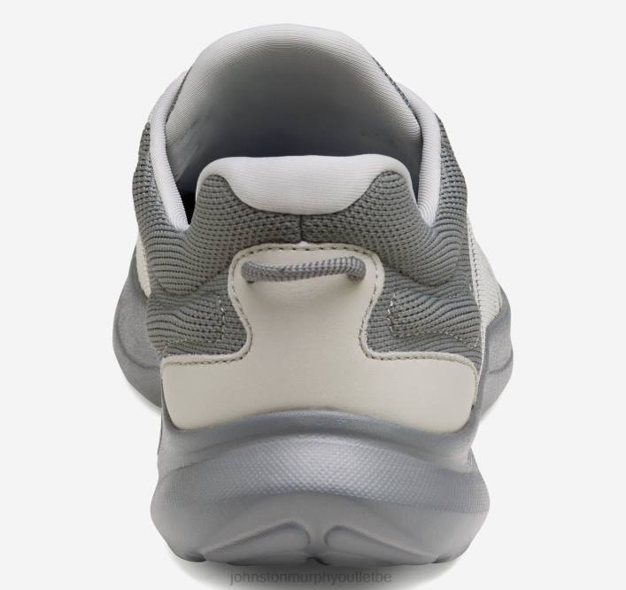 Johnston & Murphy Hommes évasion tricot u-gorge TXRN63 chaussures tricot gris clair